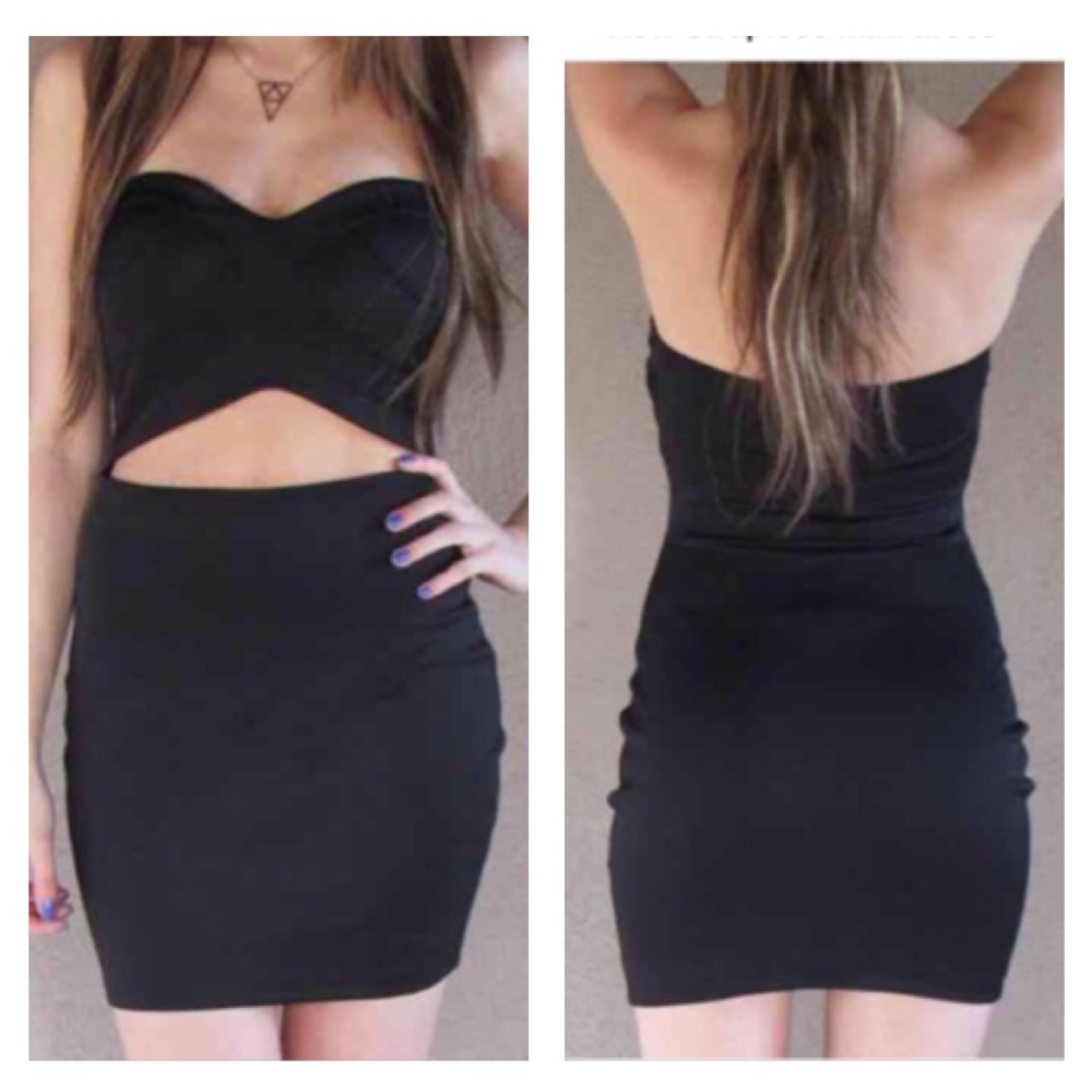 NWT Strapless Mini Dress.